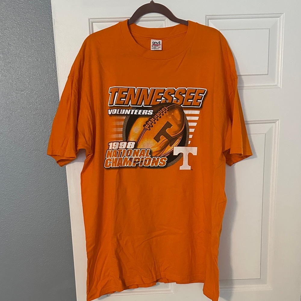 Tennessee Volunteers 1998 Vintage T shirt. 1998 Champions